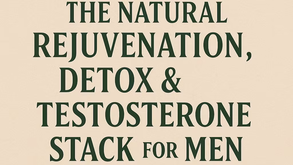 Testosterone, Dating & Health 