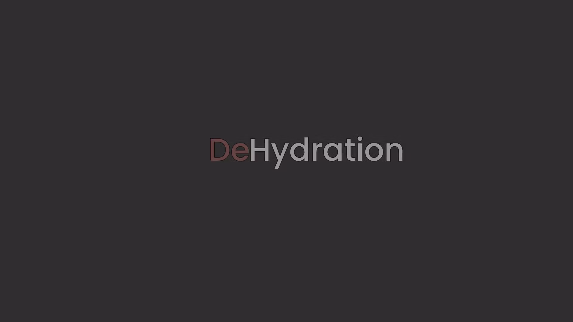 Hydration for Everyday Life