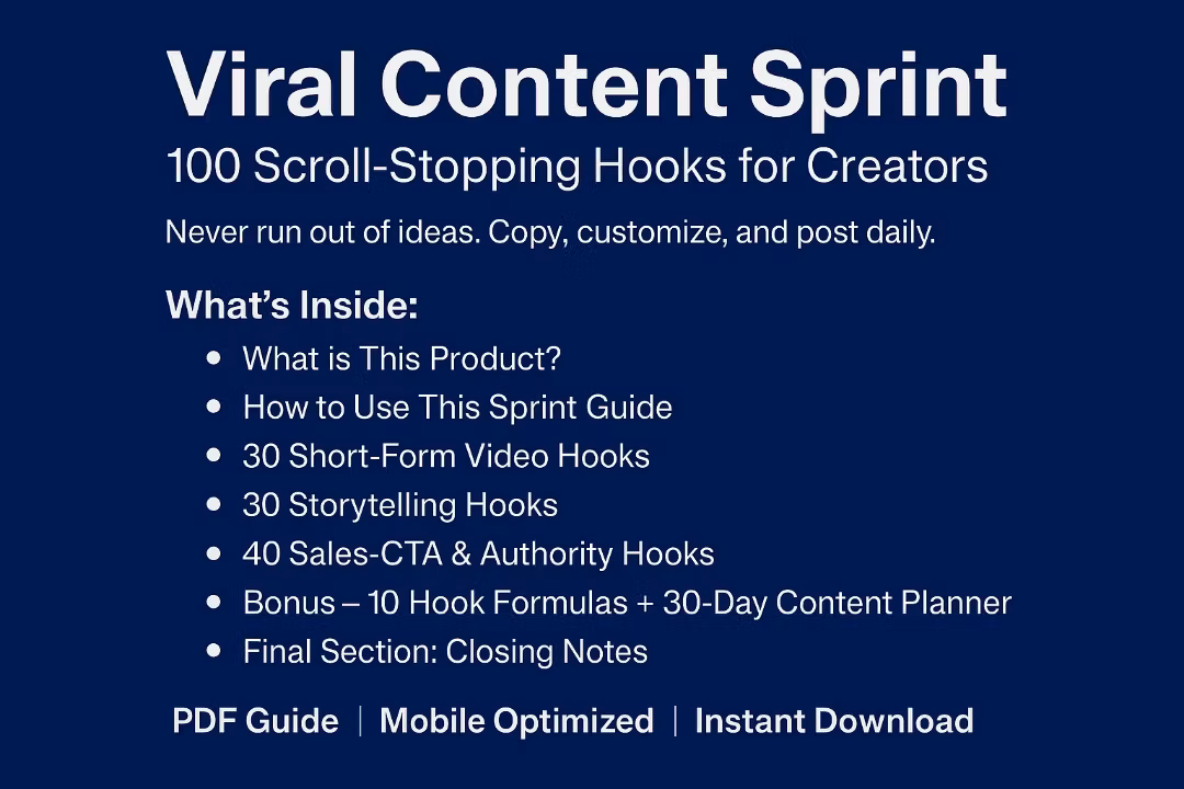 Viral Content Sprint