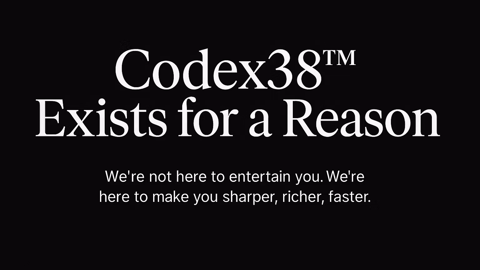 Codex38™