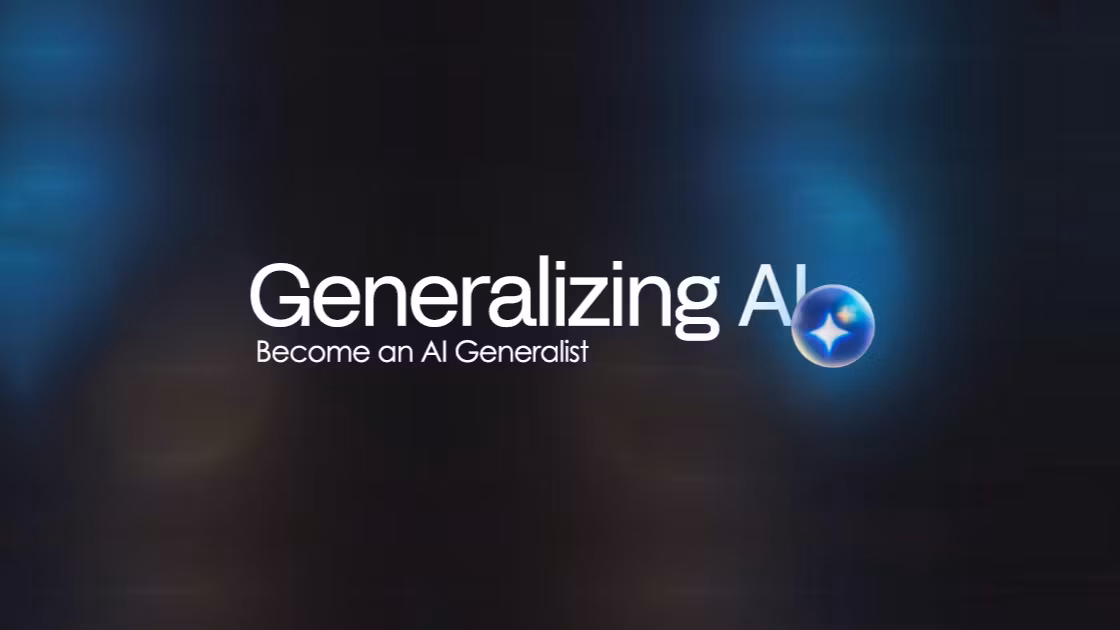 Generalizing AI