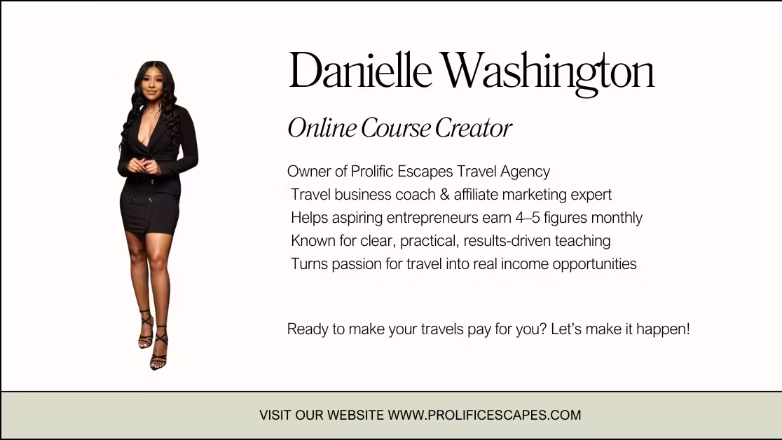 Travel Affiliate Training