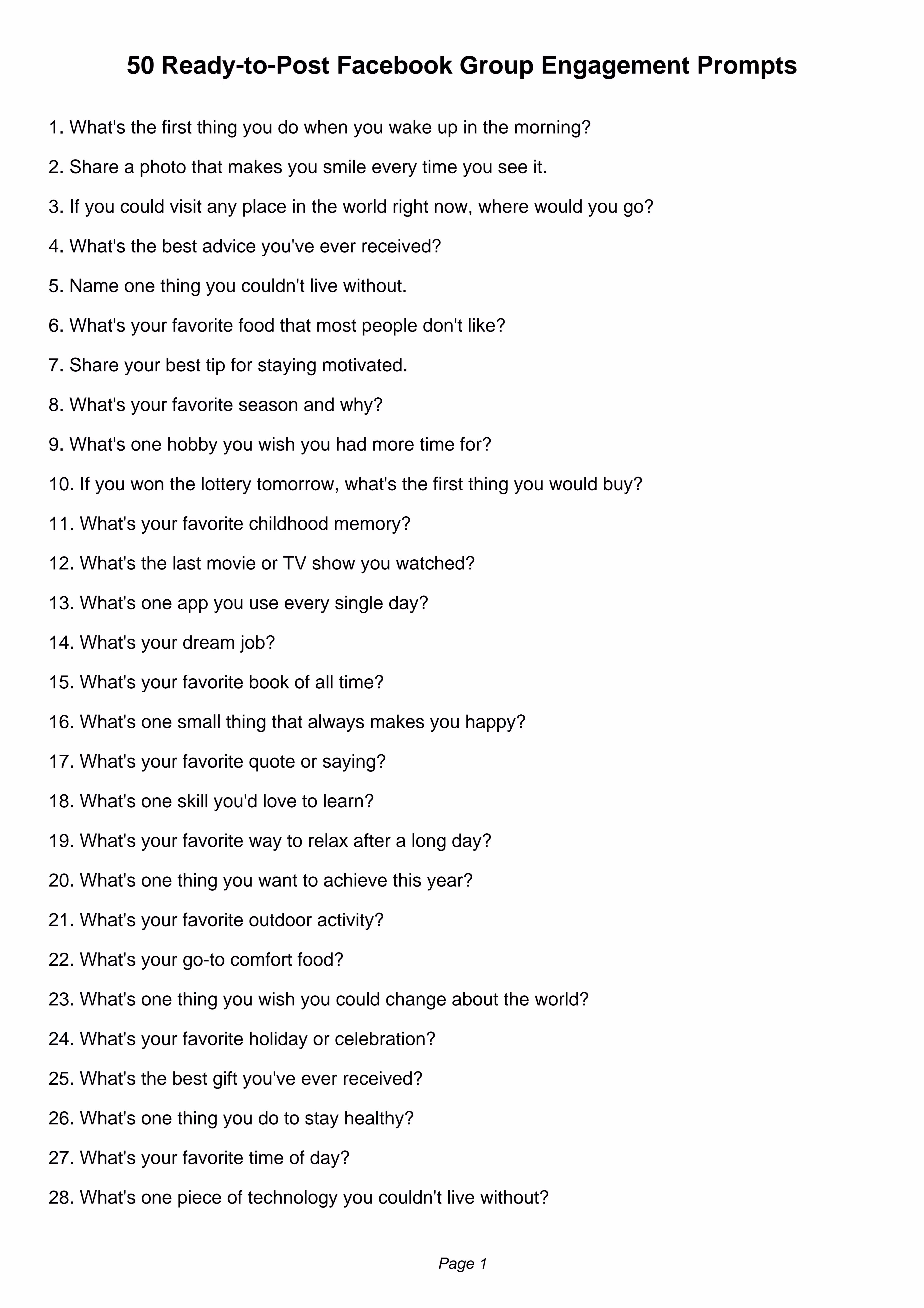 50 prompts a month