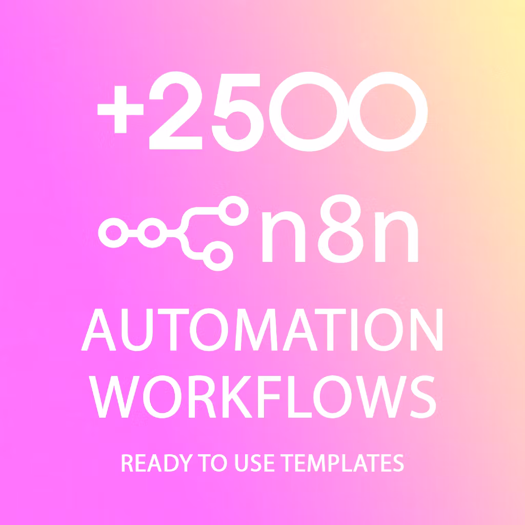 +2500 N8N Premium Workflows
