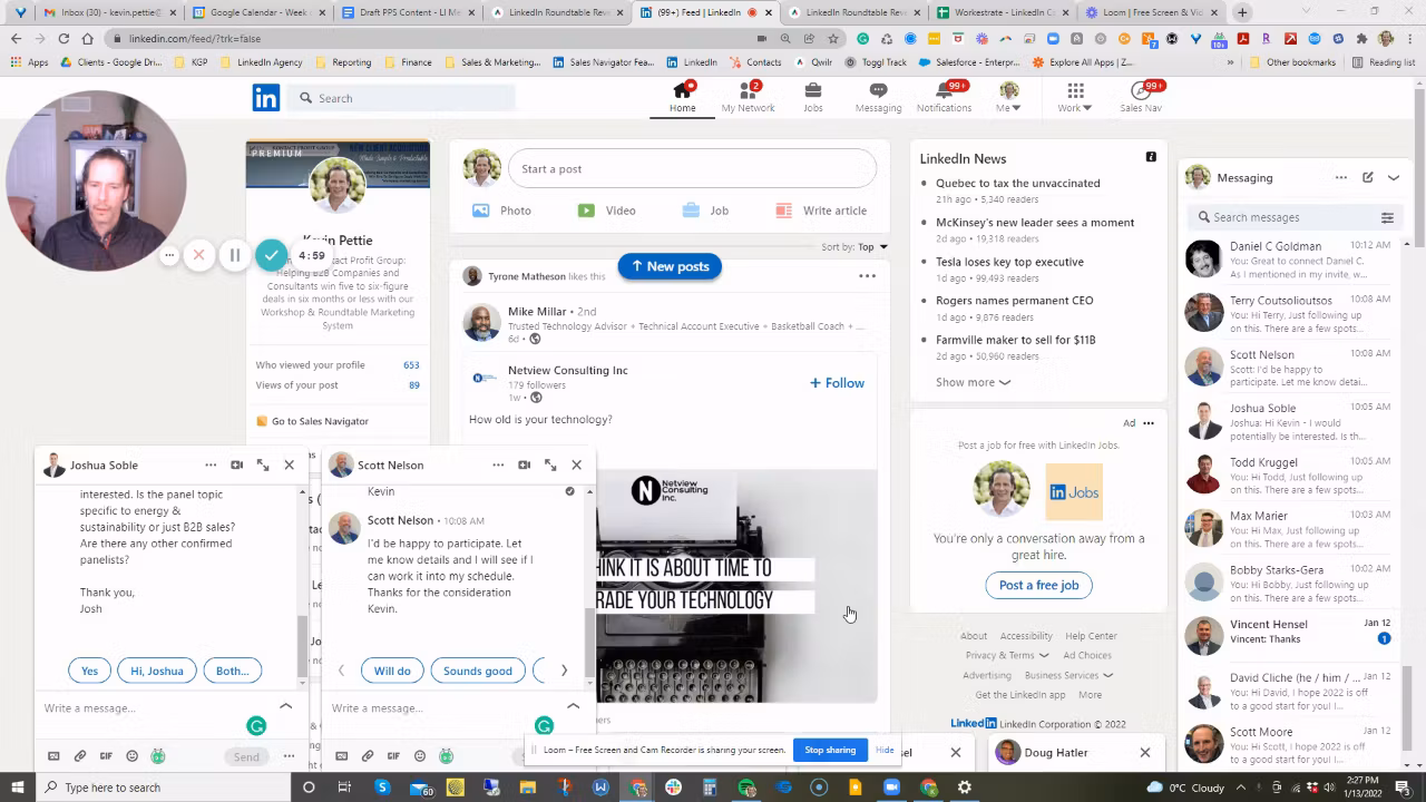 Monthly LinkedIn Roundtables