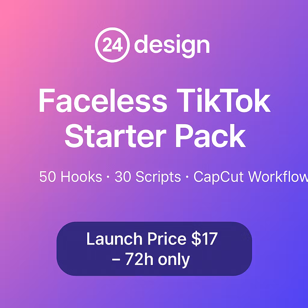 Faceless TikTok Starter Pack