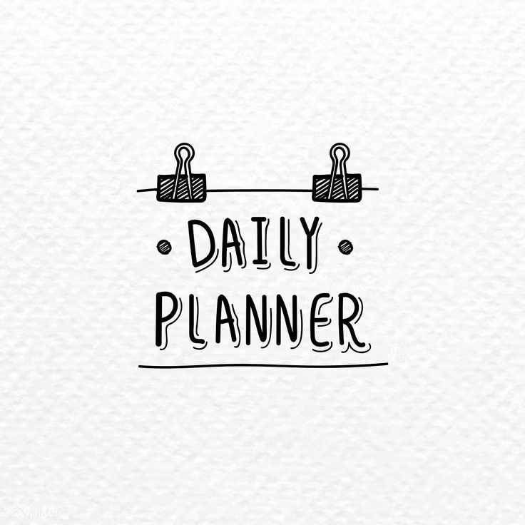 Daily  Printable planners 