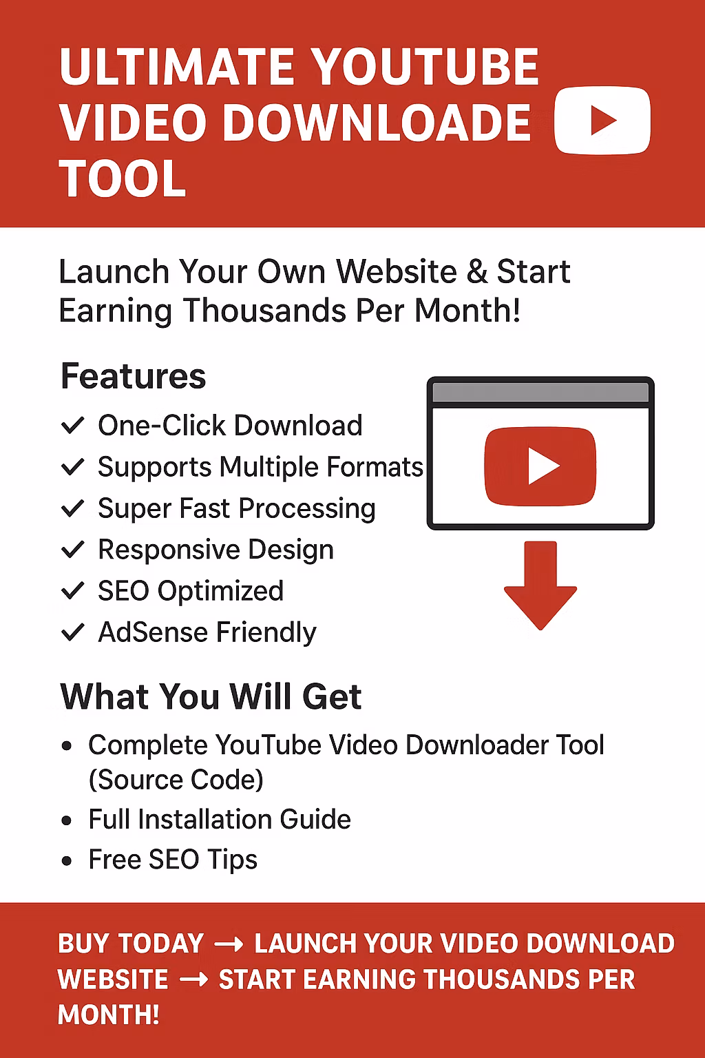 YouTube Video Downloader Tool 
