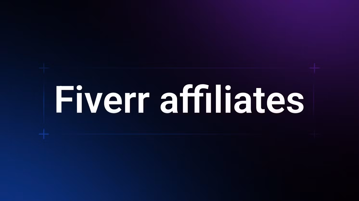join Fiverr Affiliate Platform