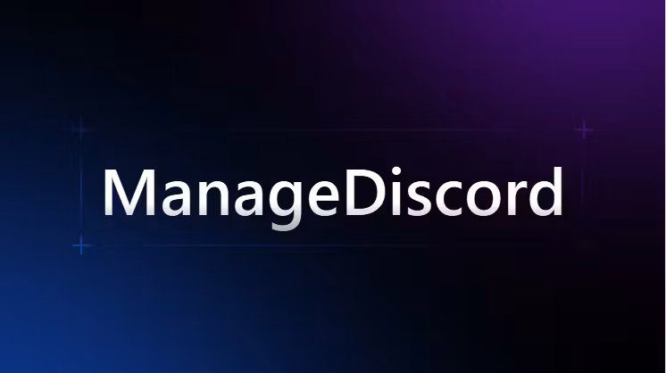 ManageDiscord by @ecomsein