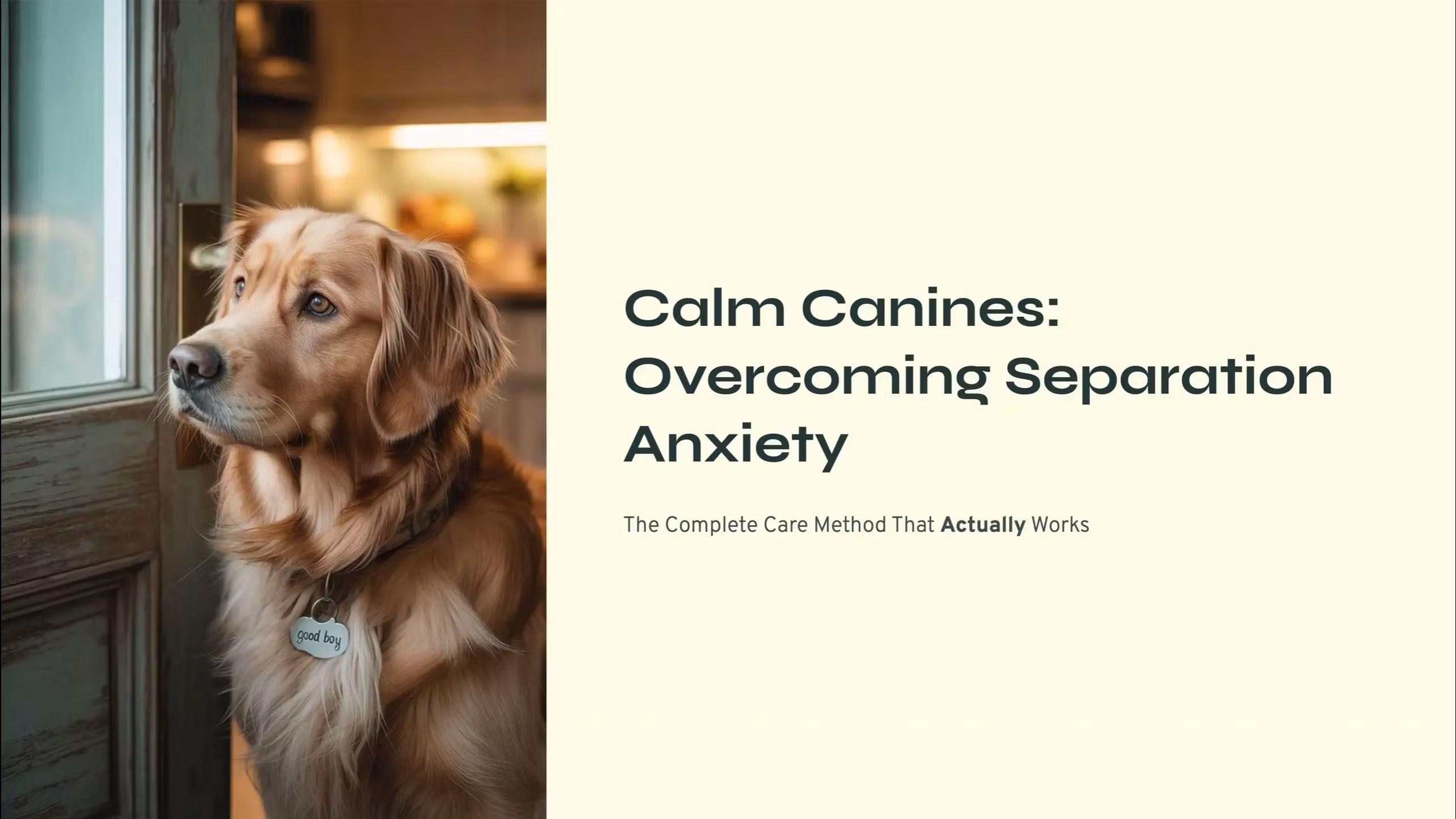 Calm Canines