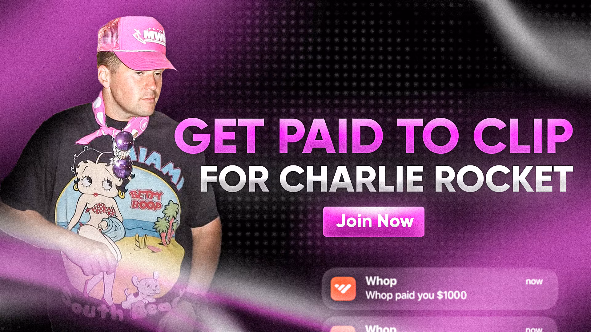 CHARLIE ROCKET CLIPS