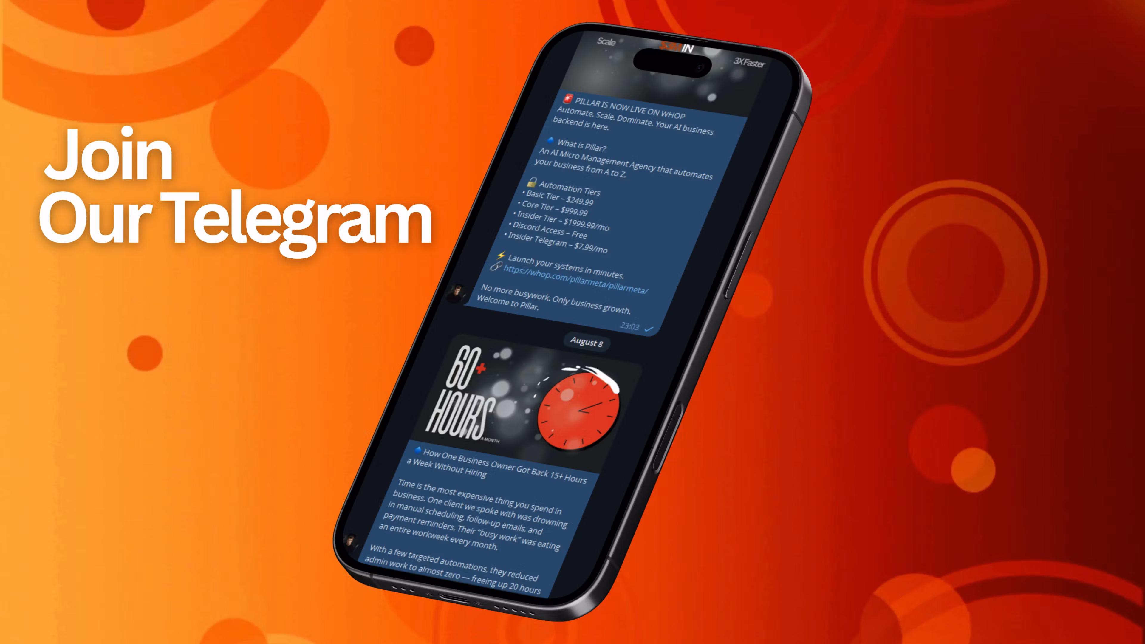 Pillar Insider Telegram Access