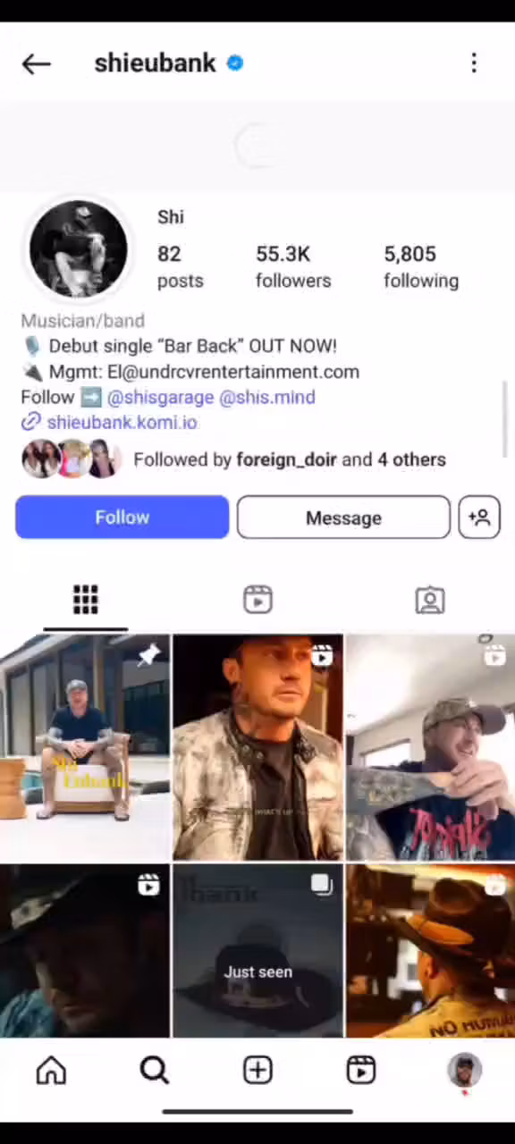 Instagram Chart - Top 50 Songs