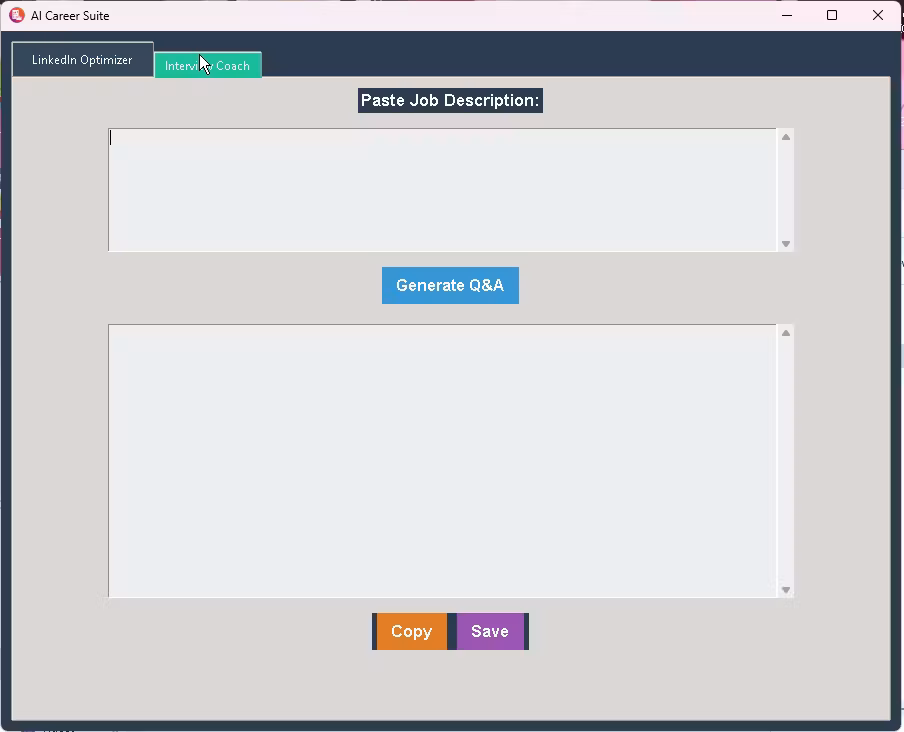 Career Suite – Nail Interviews