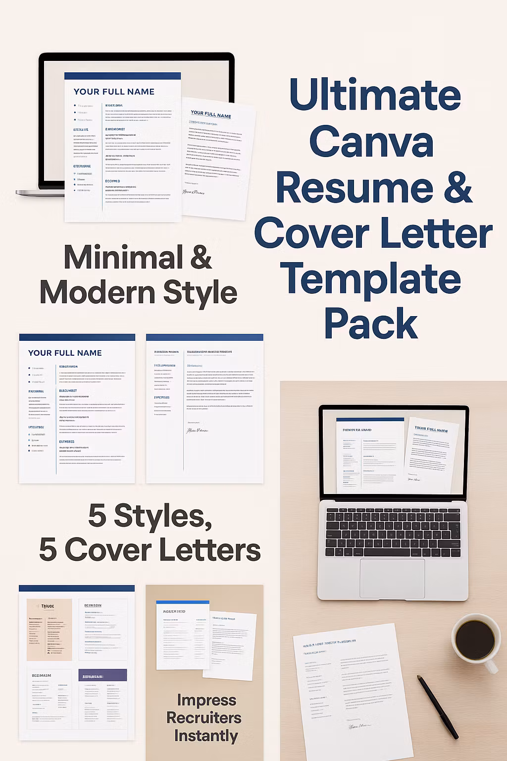 Ultimate Canva Resume & Cover