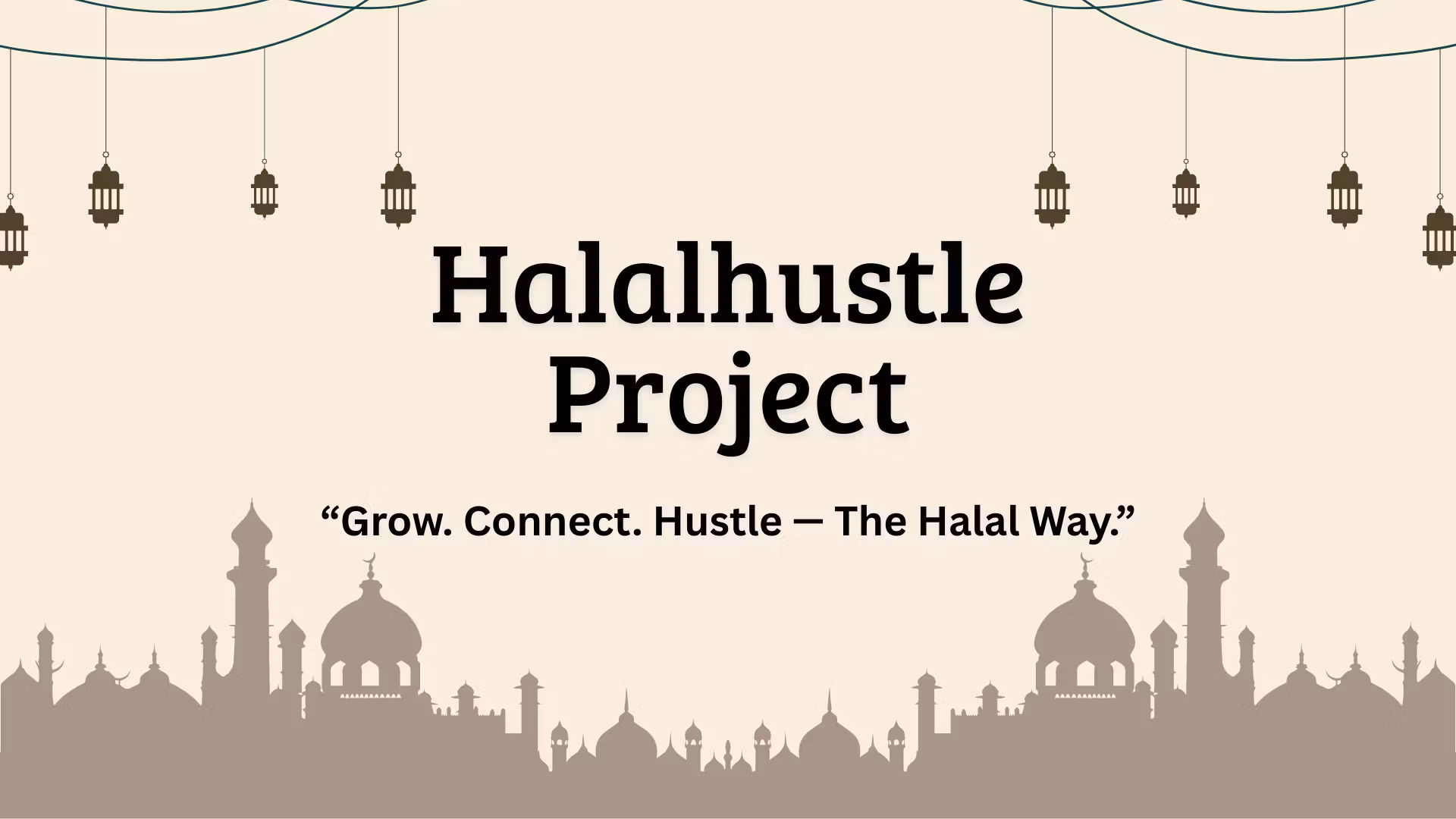 HalalHustle: License