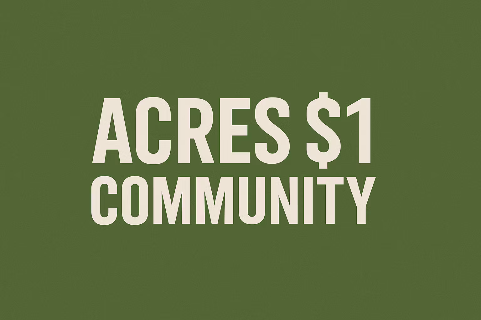 A.C.R.E.S Community