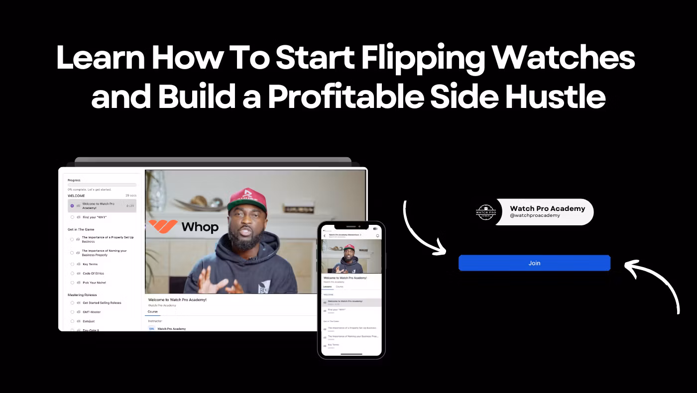 Watch Pro Academy (FREE)