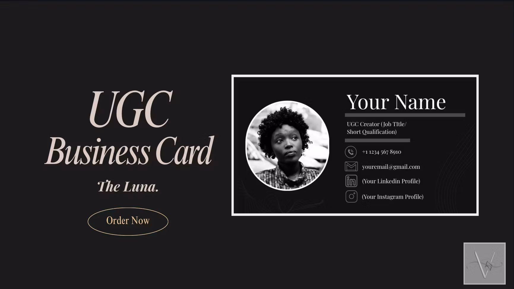 The Luna Business Card