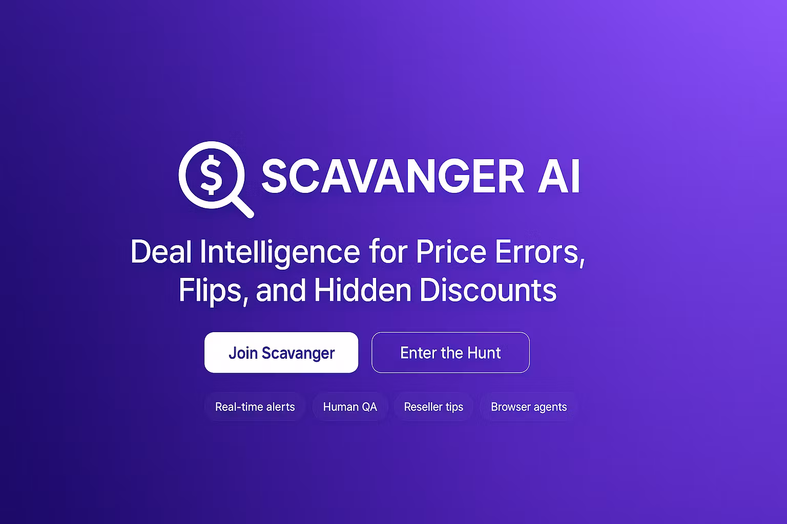 Scavanger AI - Free