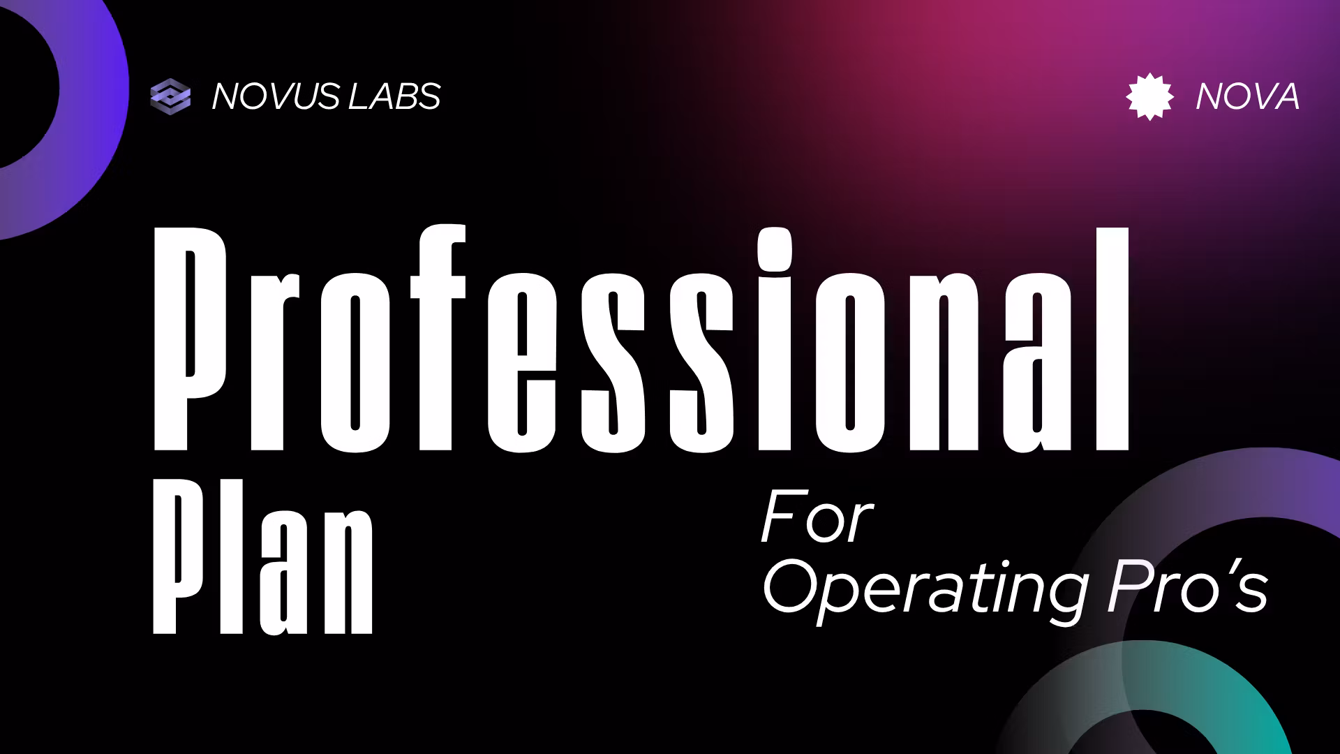 NOVA - AI Voice | Professional