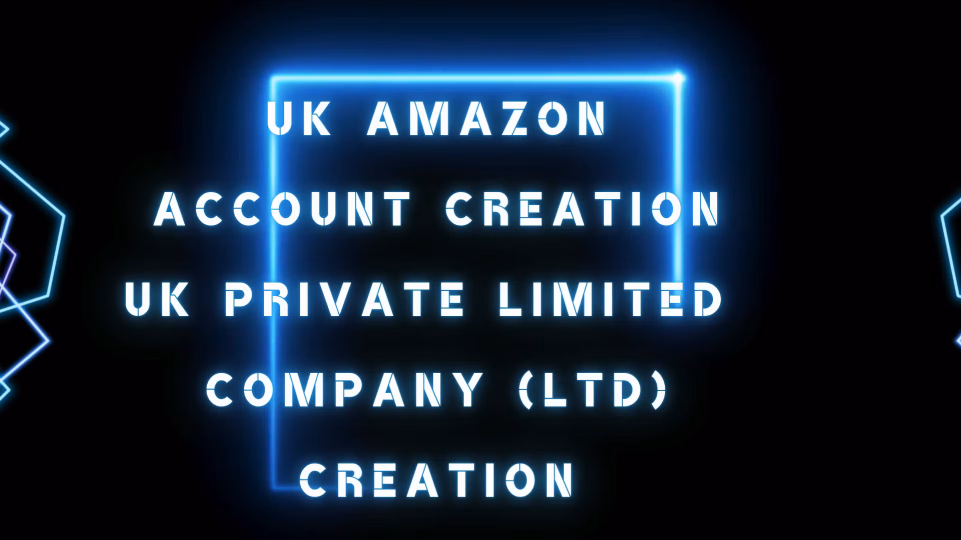 Uk (Ltd) + Amazon Account 