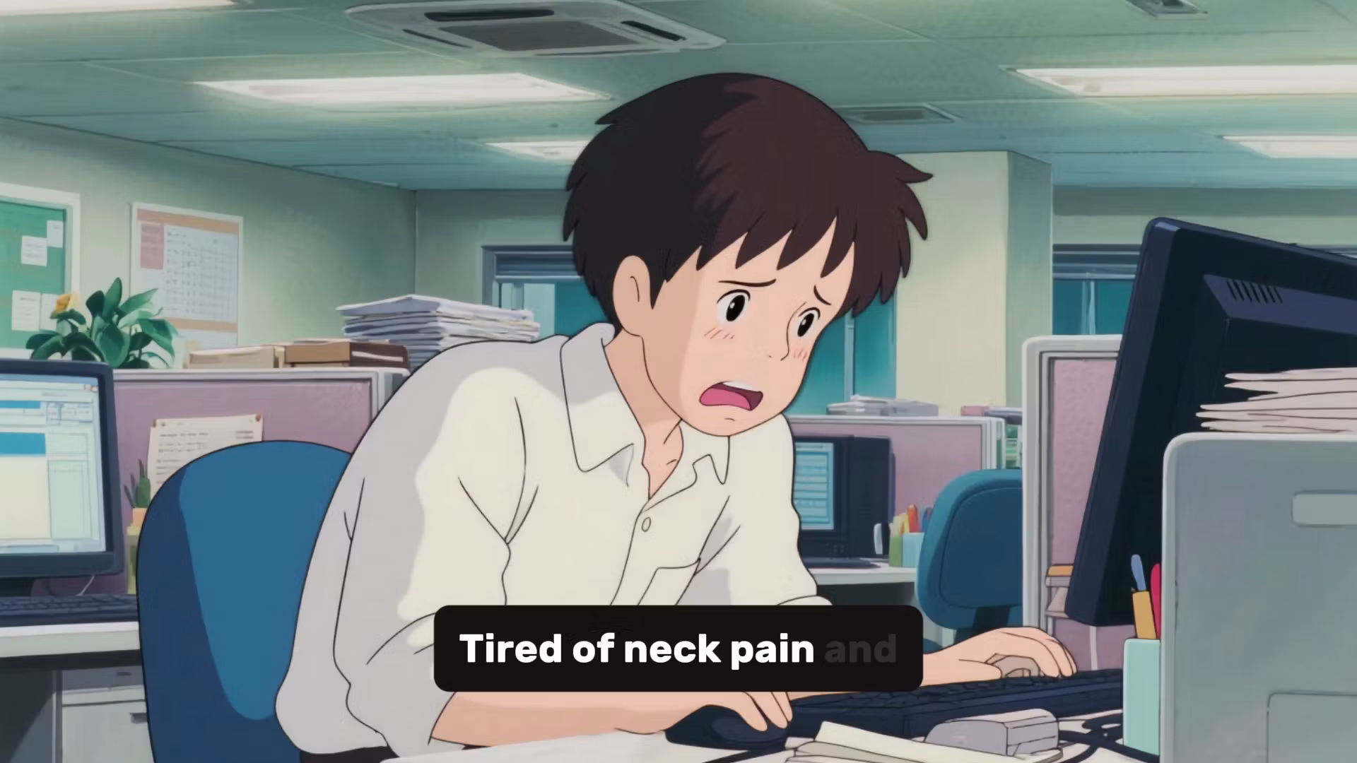 Posture Reset Desk Pain Relief