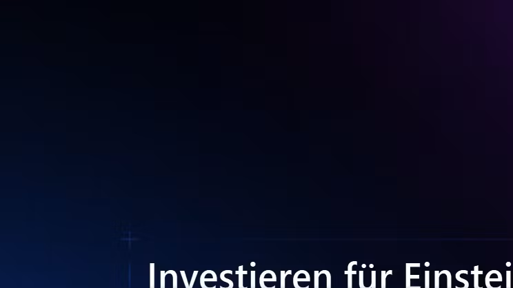  Investieren für Einsteiger