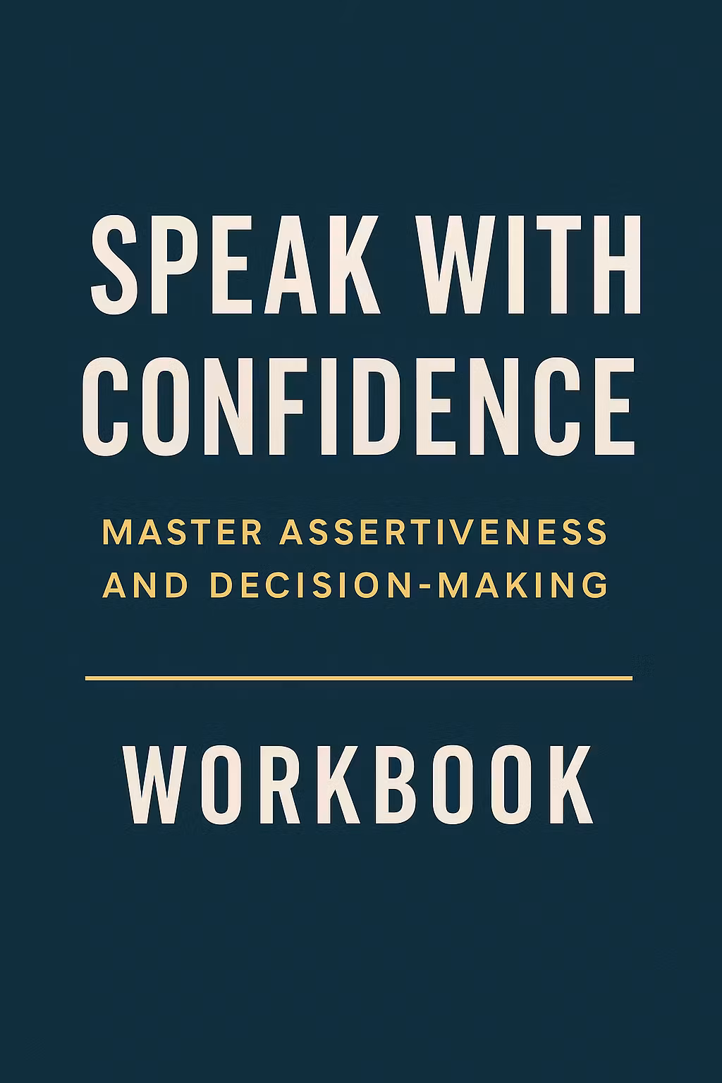 Speak With Confidence