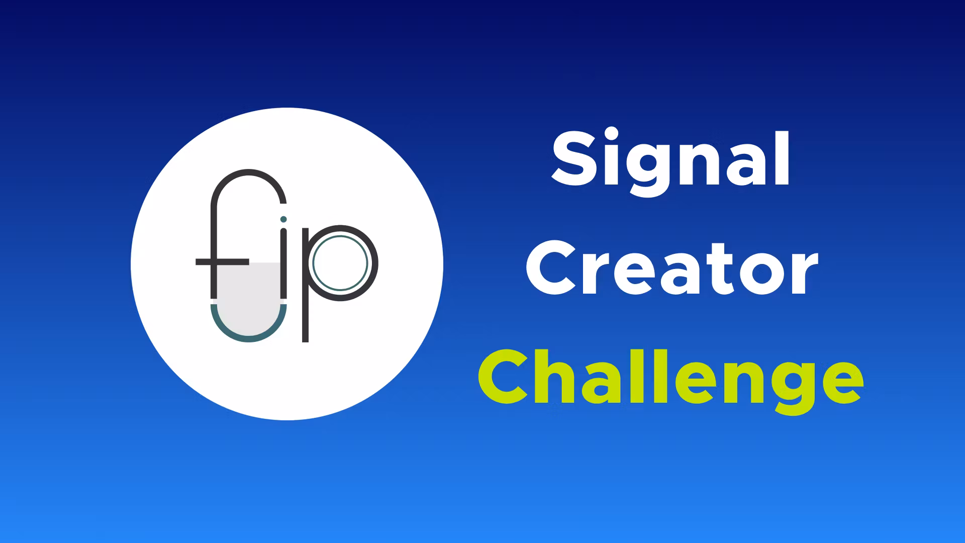Signal Creator Challenge
