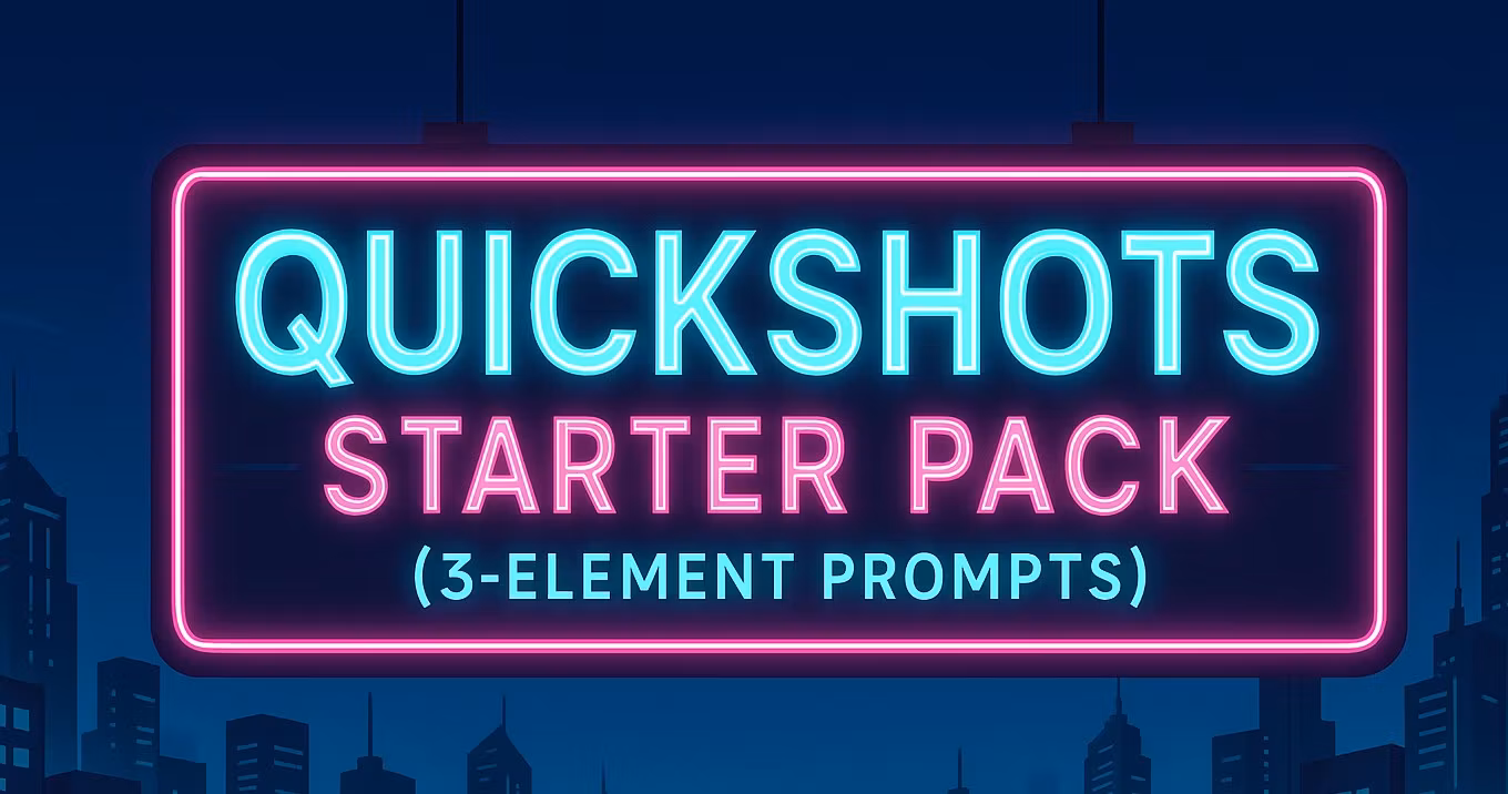 QuickShots: Starter Pack (3E)