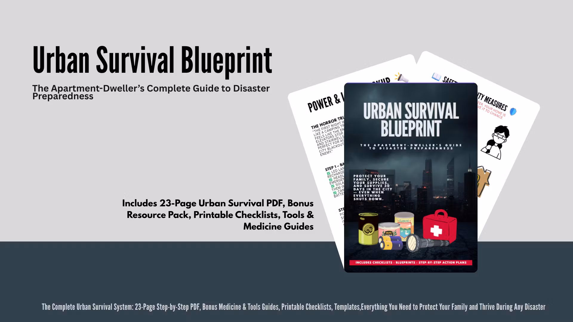 Urban Survival Blueprint