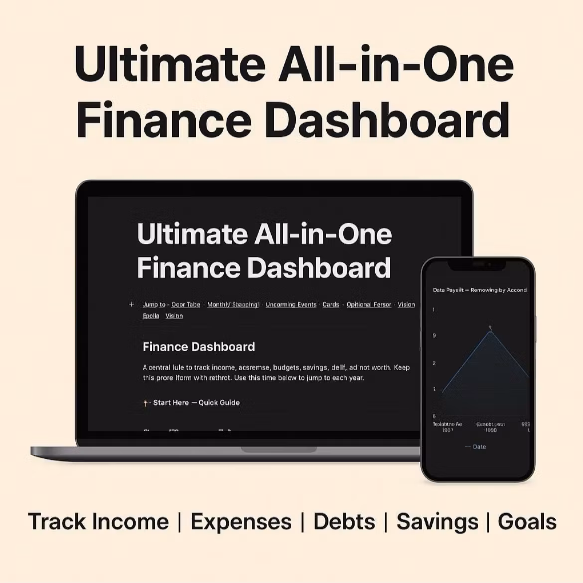 Finance Planner Template 