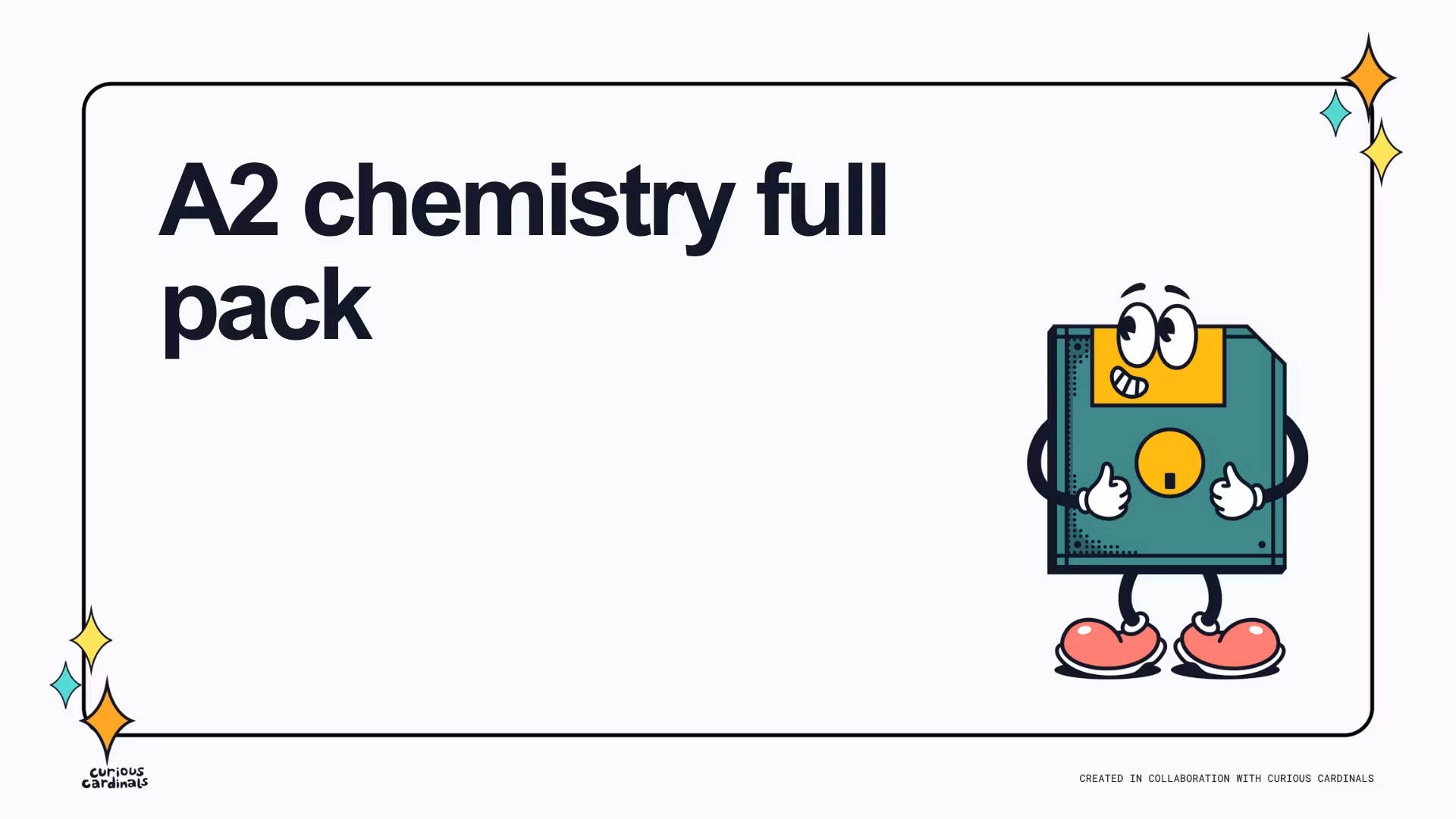 A2 chemistry Mastery Pack