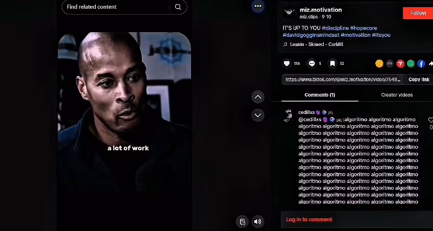 Motivational content 