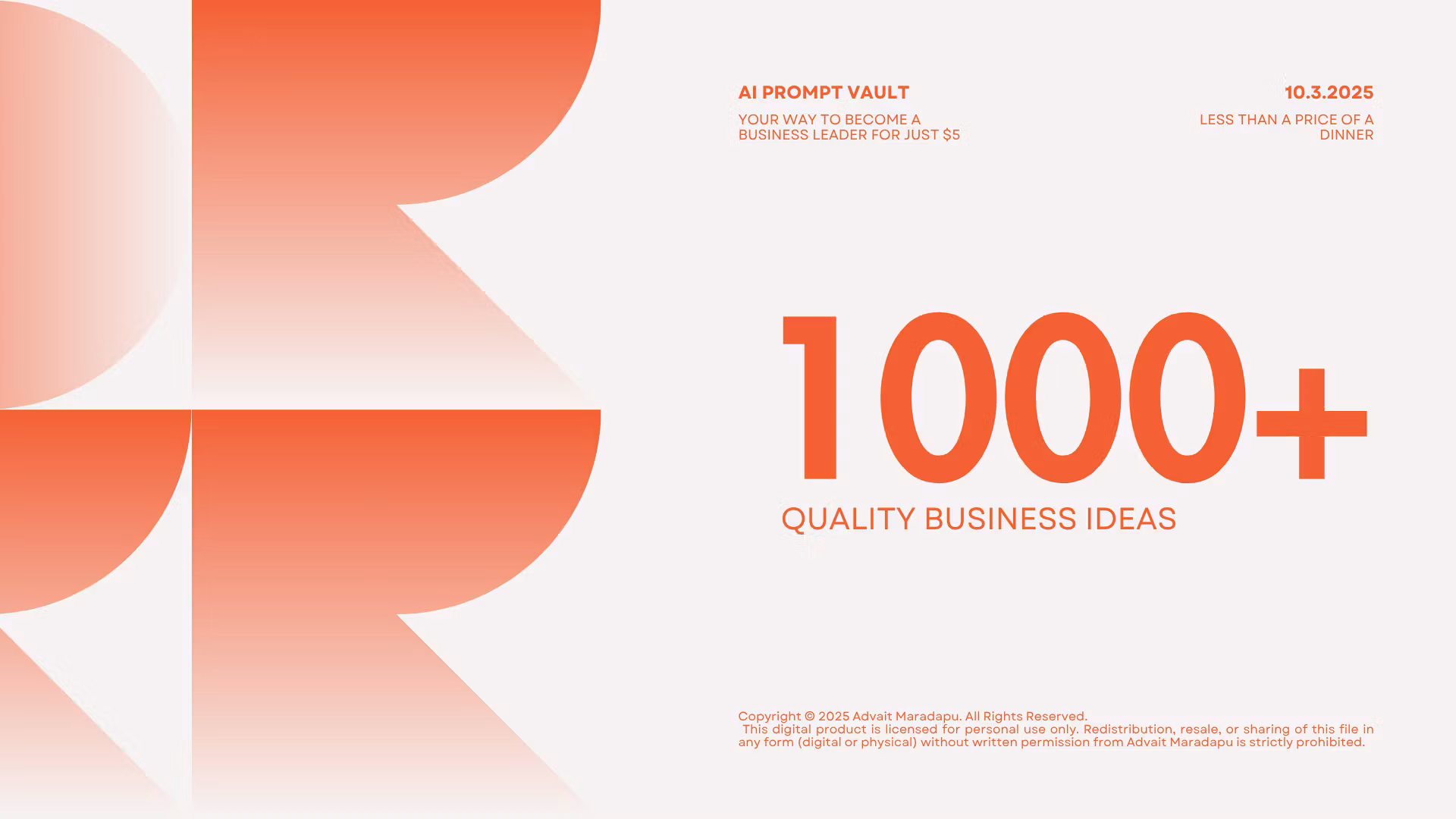 1000+ Quality Business Ideas