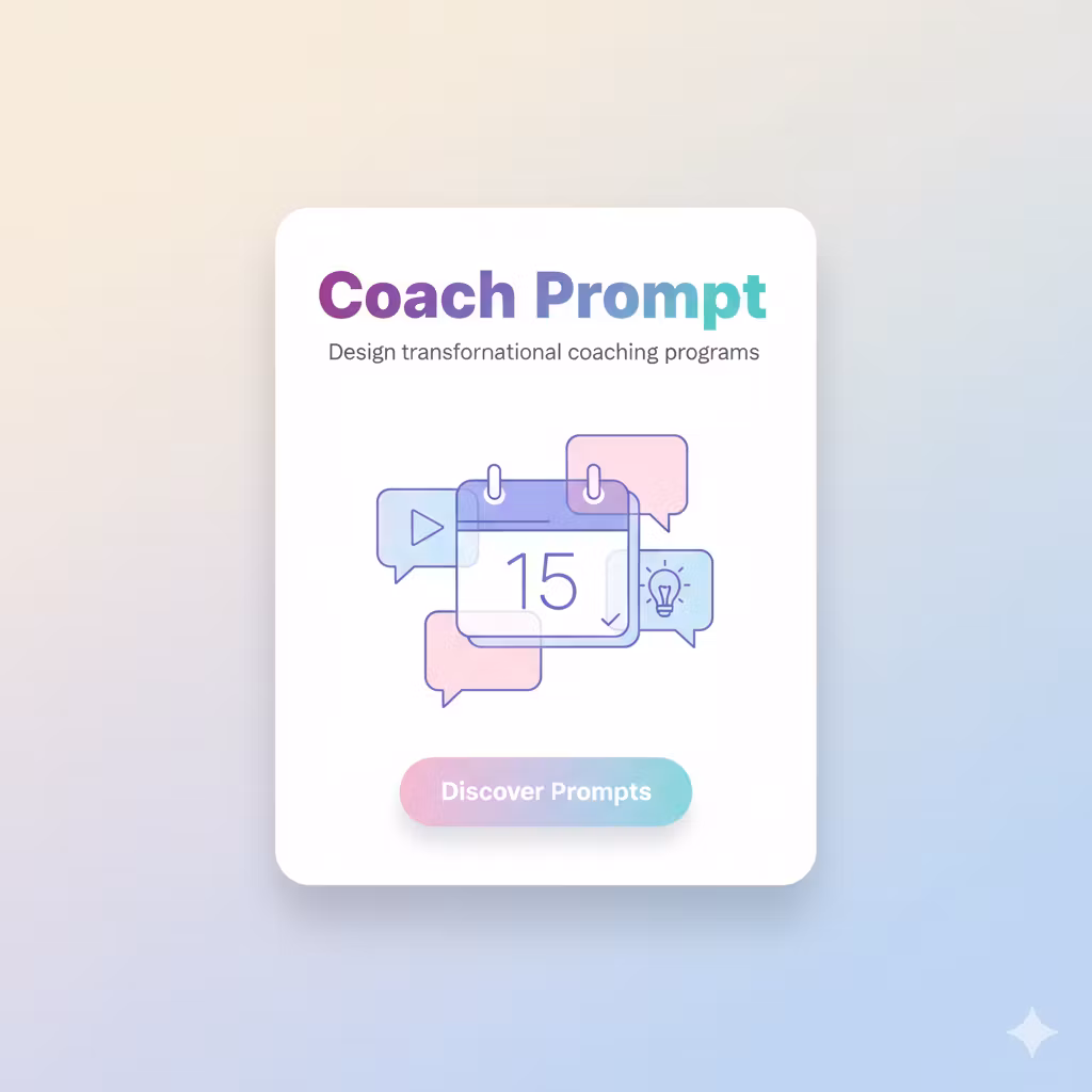 Coach Prompt Pack