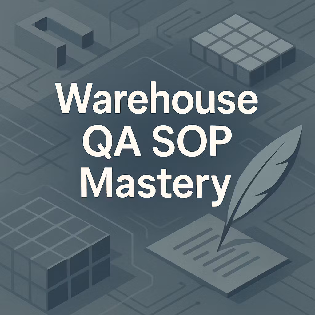 Warehouse QA SOP Mastery