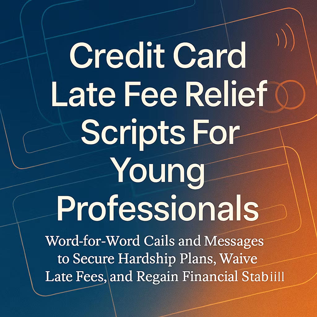 Credit Card Late Fee Relief 