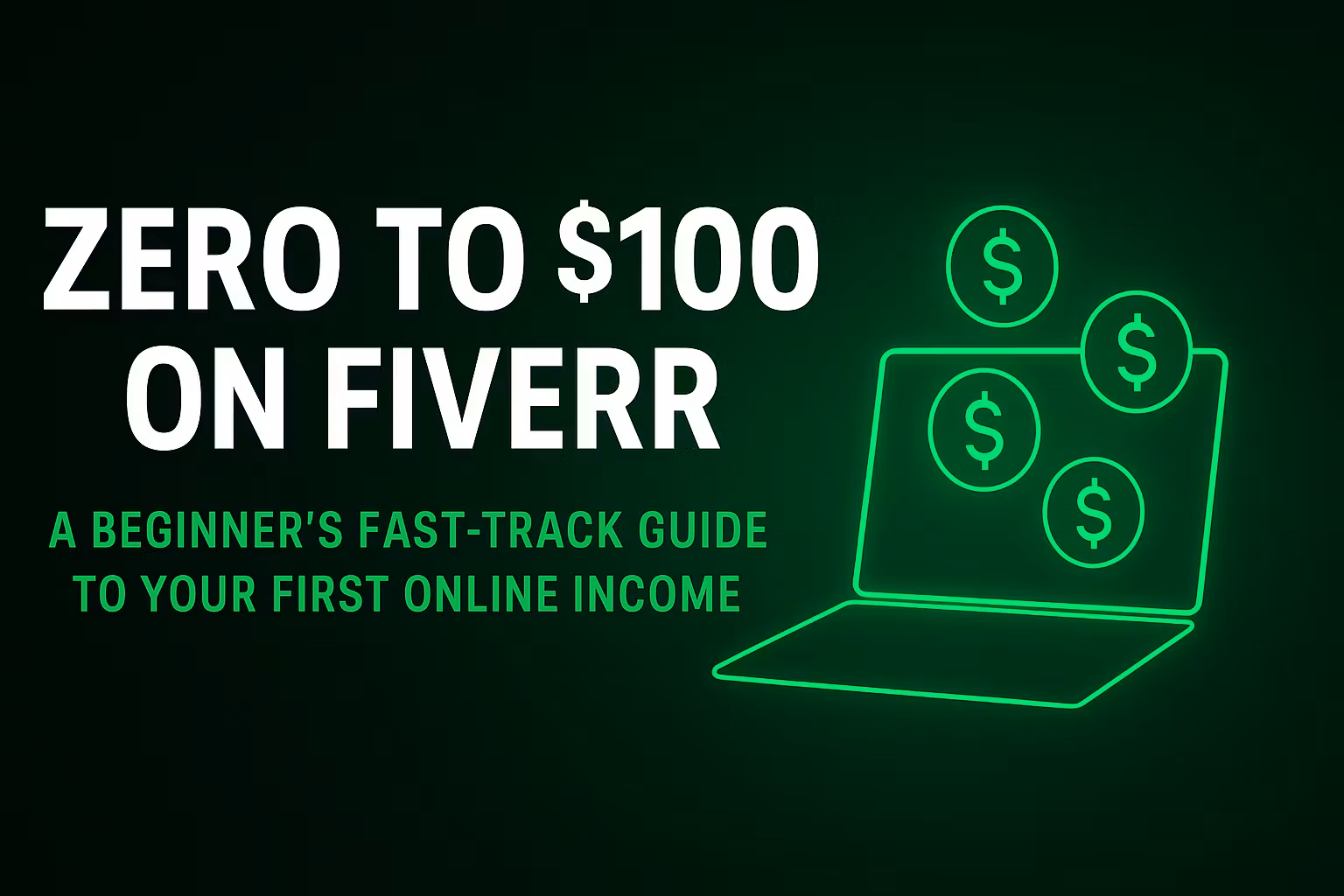 📘 Zero to $100 on Fiverr