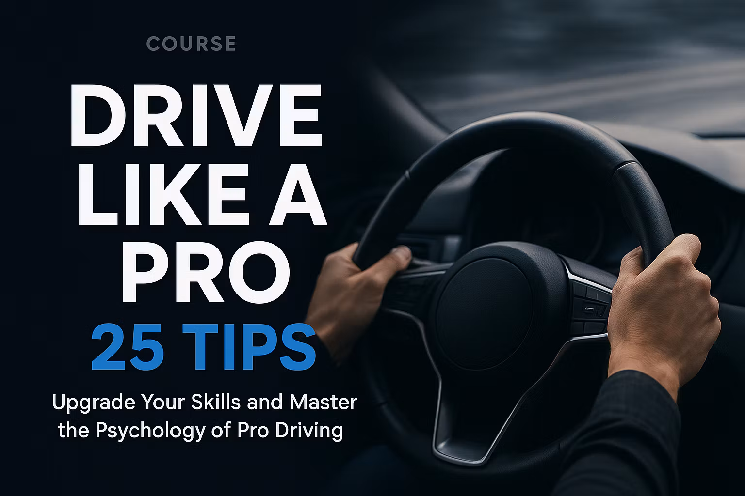 DRIVE LIKE A PRO 25 TIPS