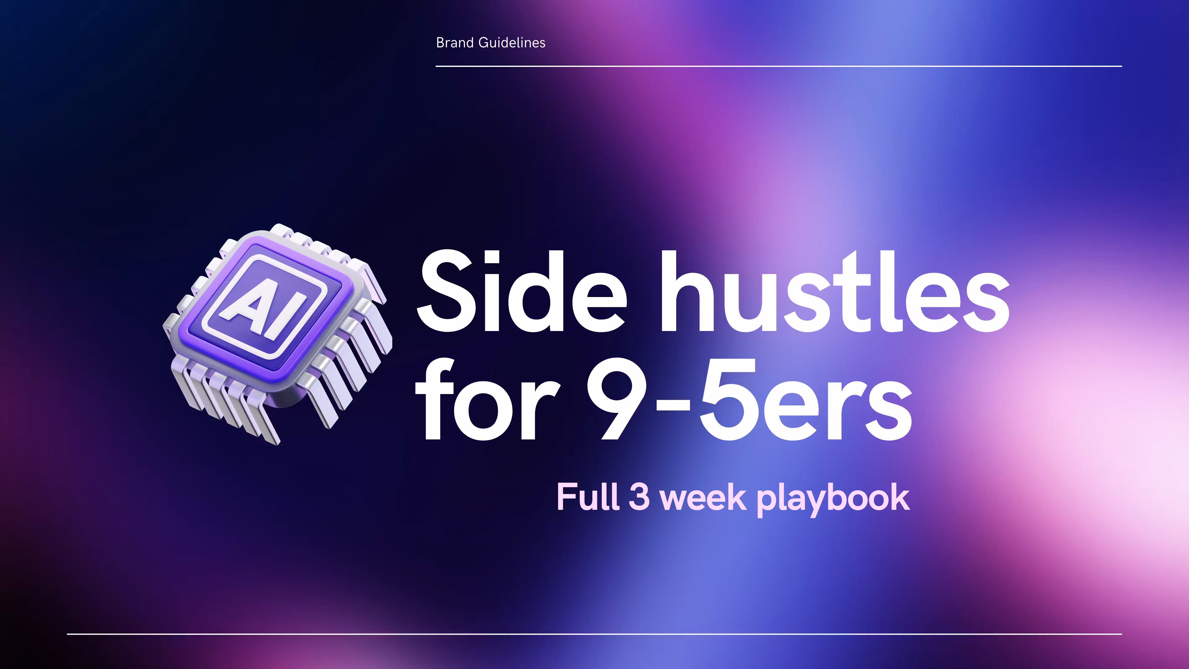 AI Side Hustles for 9–5ers