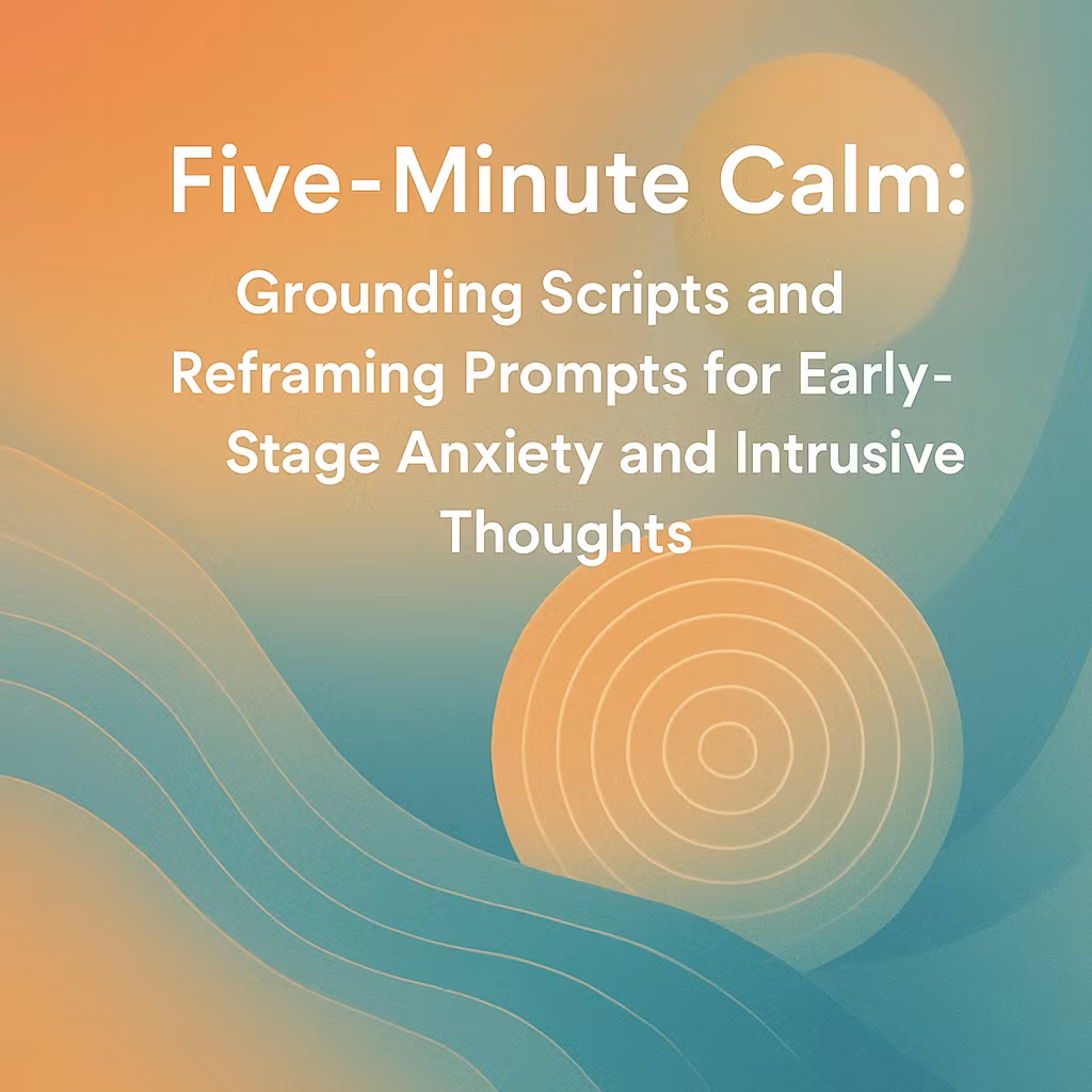  Five Minute Calm