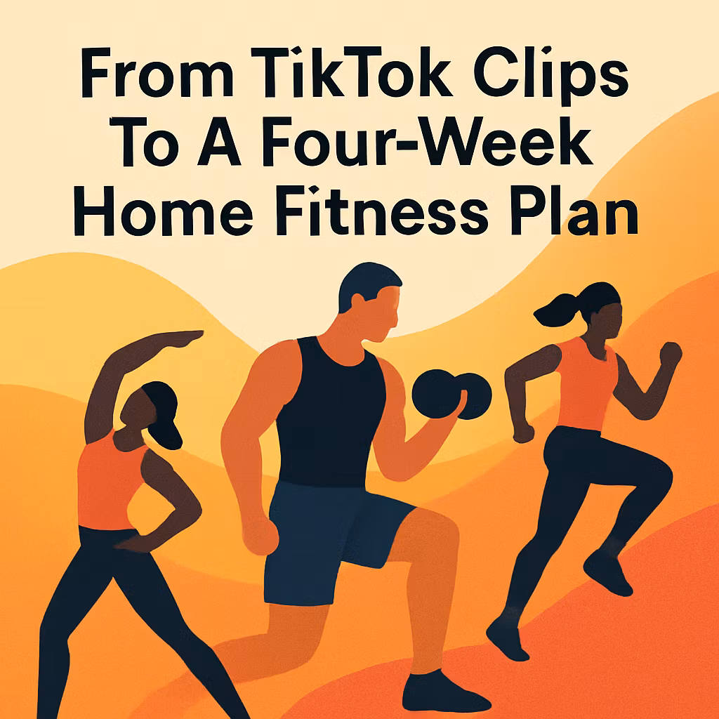 Four - Week Home Fitness Plan
