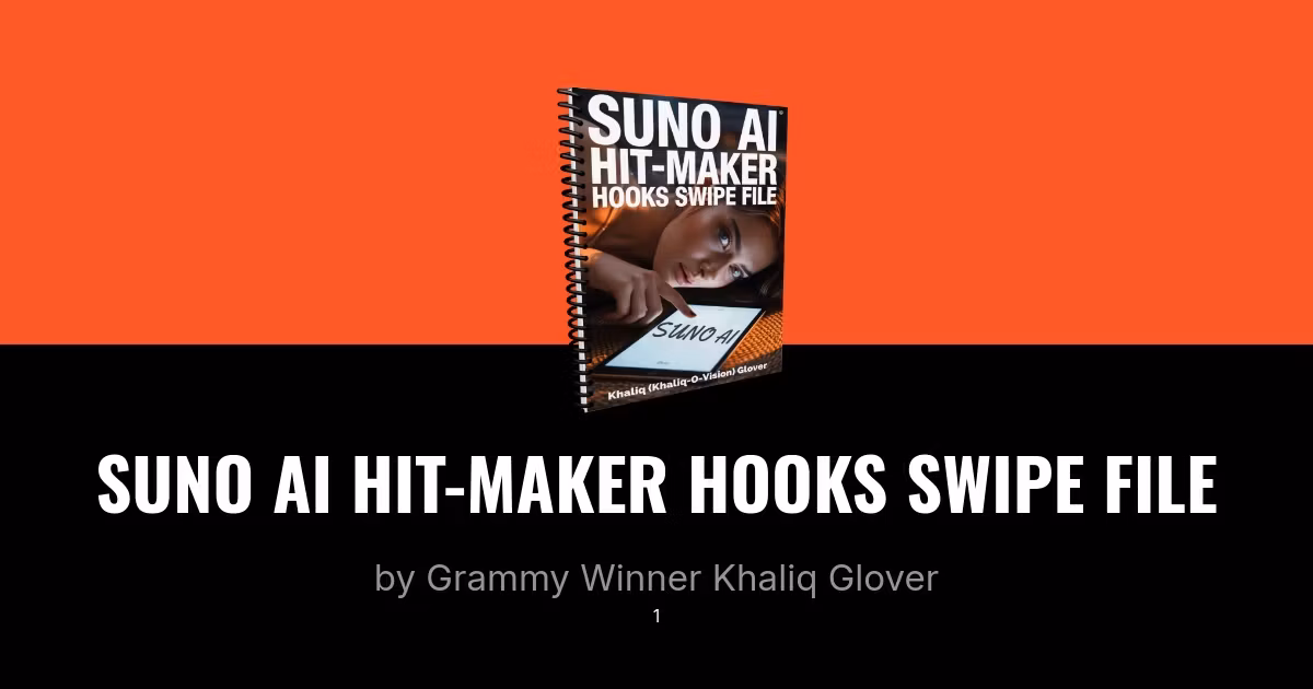 SUNO AI Prompts-preorder-video