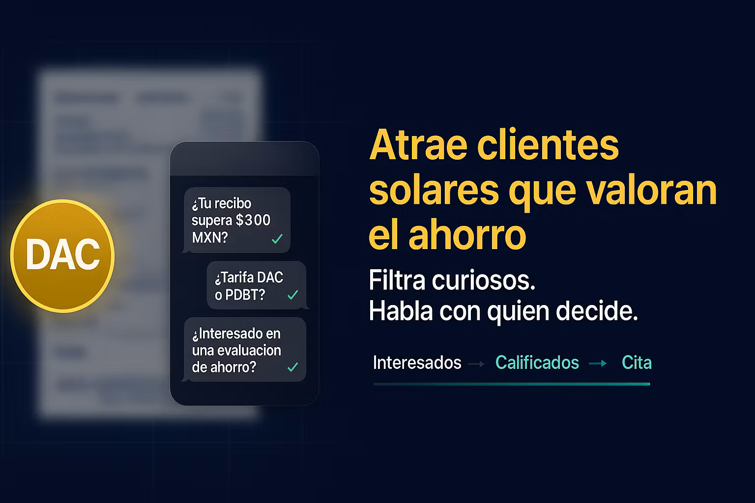 Tesla Funnel: Leads Solares