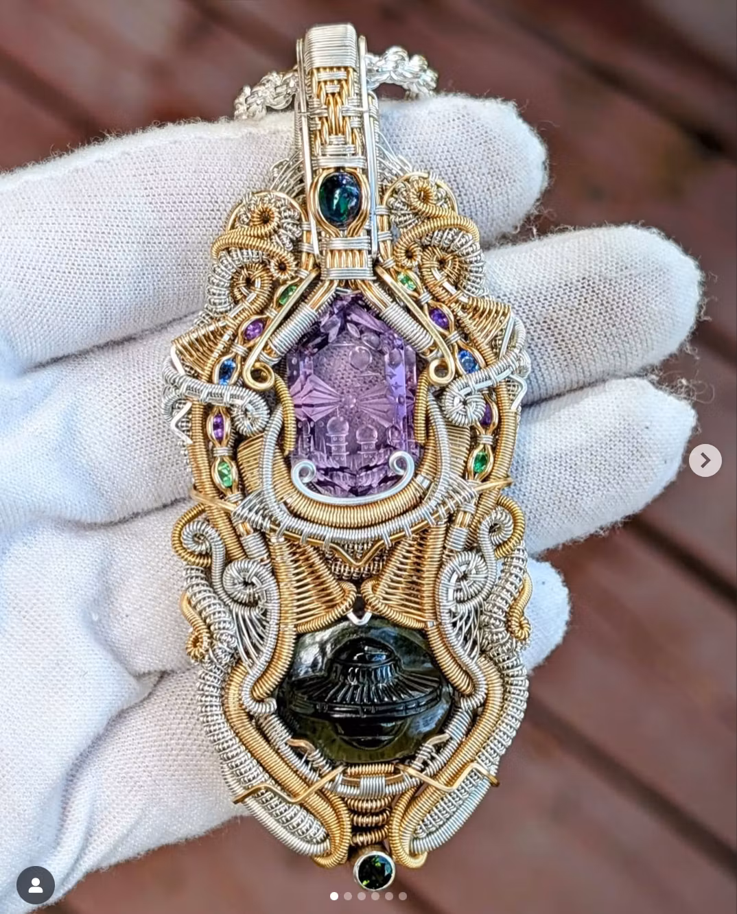 Wire Wrap Material Vault