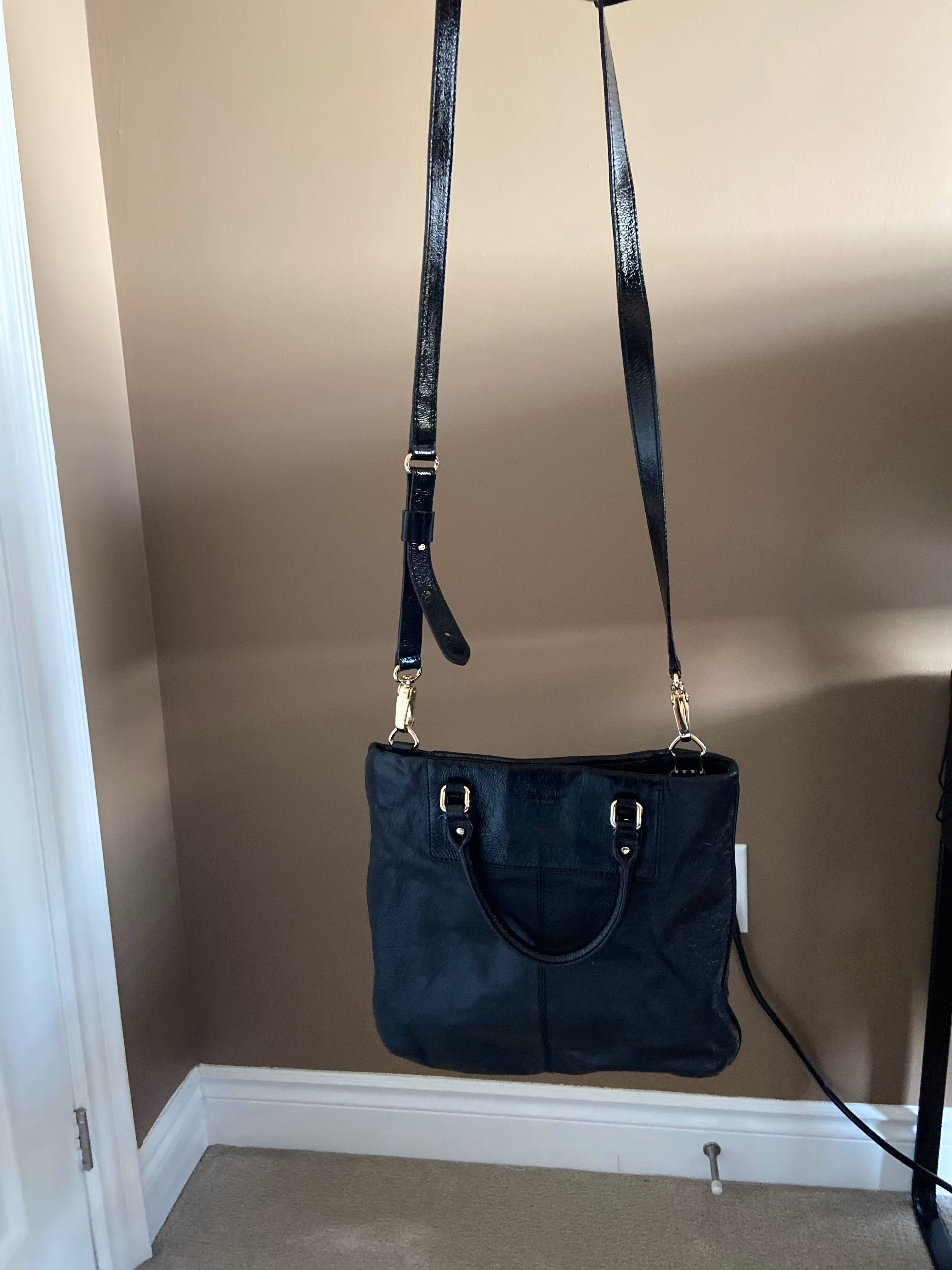 Kate Spade Black Leather Purse