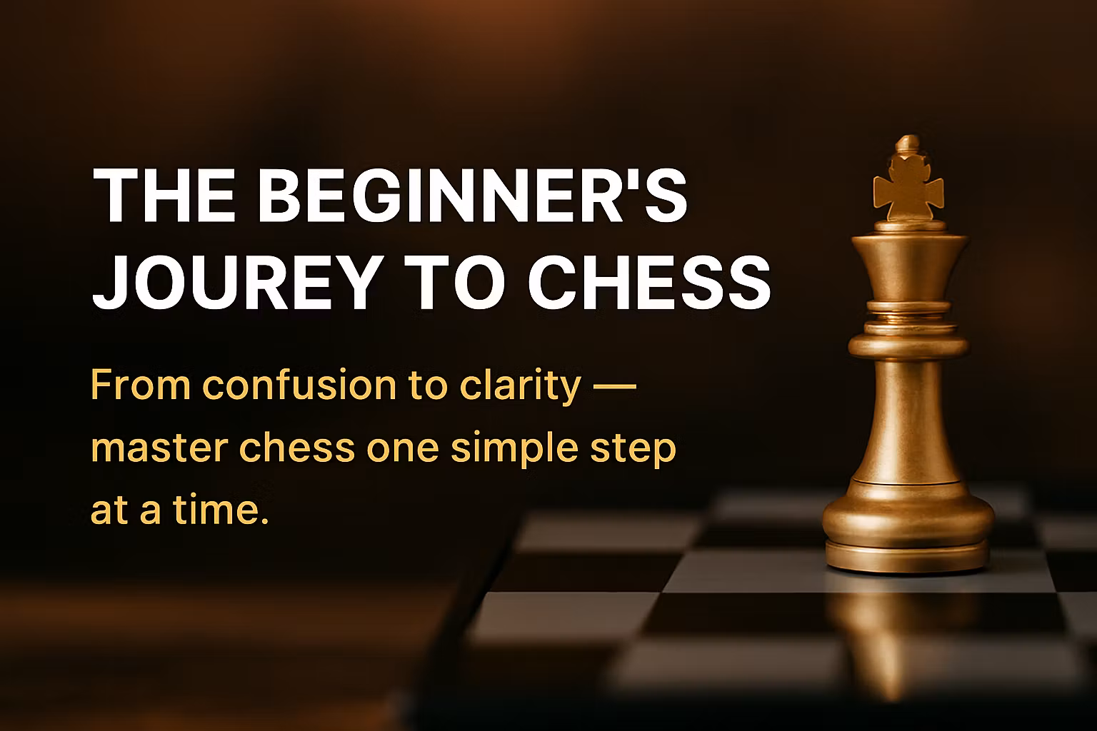 The Beginners Journey to Chess